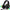 Black gaming headset with RGB lighting on a white background