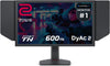 ZOWIE gaming monitor featuring 600Hz refresh rate and DyAc 2 technology on screen.