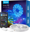 Govee Smart LED Strip Lights 16.4ft RGB with remote and app control, ideal for customizable home lighting.